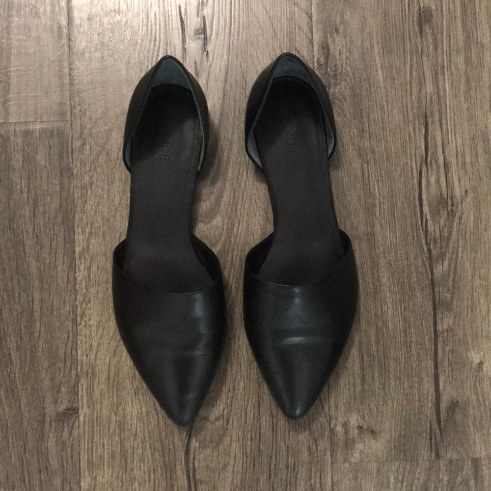 VINCE | Nina Leather d’orsay flats